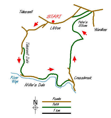 Walk 2573 Route Map