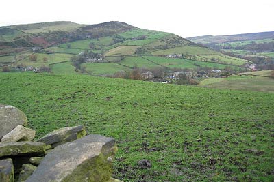 Lantern Pike and the Sett Valley