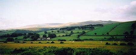 Cosdon Hill and Belstone Tor from East Hill