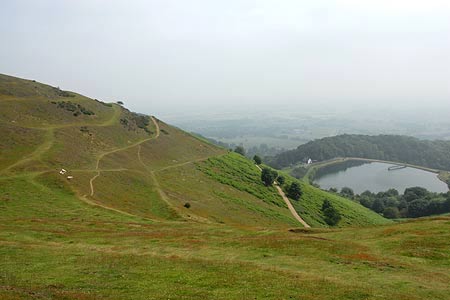 British Camp Reservoir from Millennium Hill