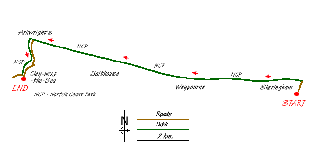 Walk 2653 Route Map