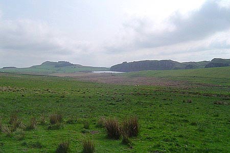 Hadrian's Wall - Looking East to Crag Lough