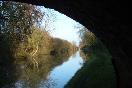 Peace and quiet on the Grand Union Canal near Long Buckby