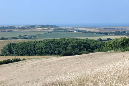Typical IOW scene south of Carisbrooke