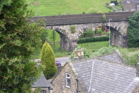 The viaduct near Lobb Mill, Todmorden