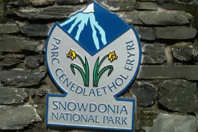 Sign at Ogwen Cottage, Snowdonia