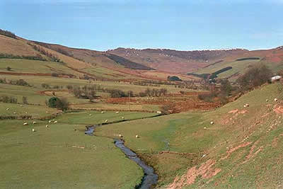 Cadair Berwyn & valley of Cwm Maen Gwynedd