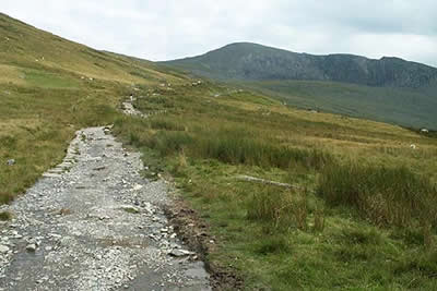 Snowdon path from Llanberis