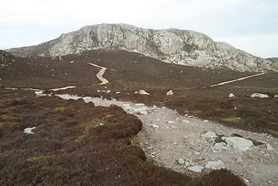 Holyhead Mountain seen from the west