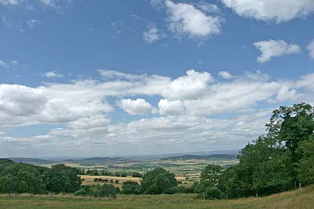 The Vale of Evesham from Shenberrow Hill near Stanton