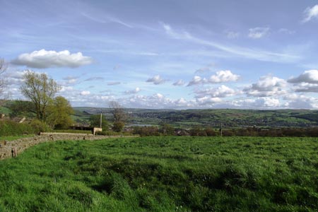 View of Silsden from Bradley Lane