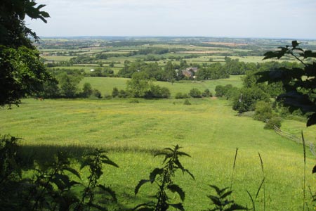 View towards the Edgehill battlefield