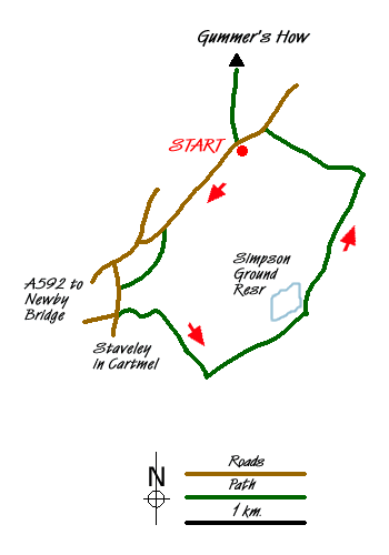 Walk 3234 Route Map