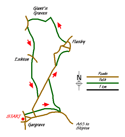Walk 3307 Route Map