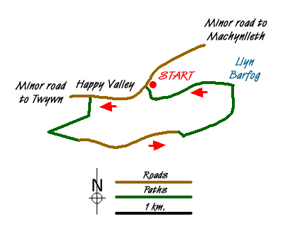 Route Map - Happy Valley Circular Walk