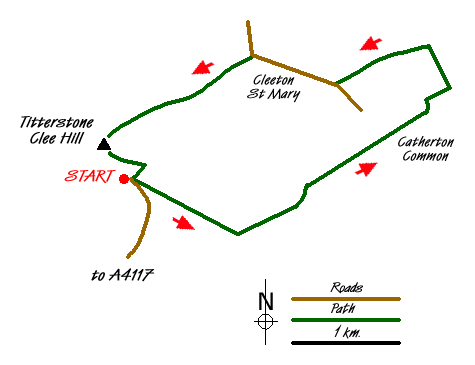 Walk 3334 Route Map