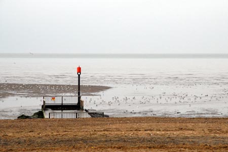 The view across the Wash from South Beach, Heacham