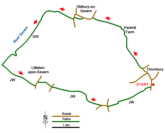 Walk 3437 Route Map