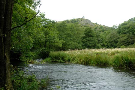 The River Dove below Ilam Rock