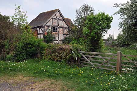 Old cottage at Dormston