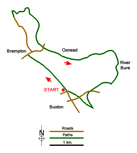 Walk 3678 Route Map