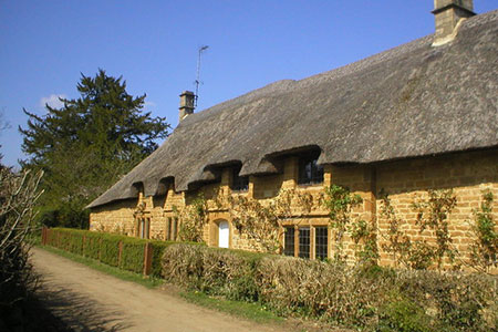 Thatched cottage, Great Tew