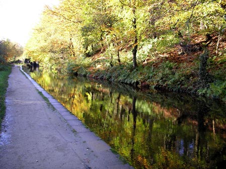 Huddersfield Narrow Canal near Marsden, West Yorkshire 
