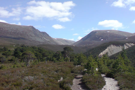 First sighting of the Lairig Ghru