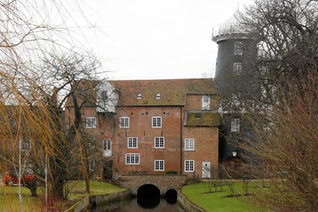 The large mill at Burnham Overy Town