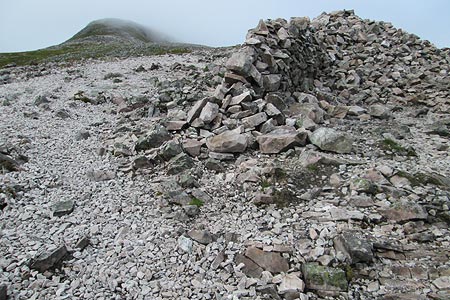 Cairn on the Schiehallion ridge