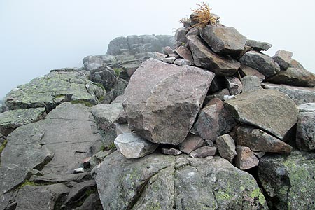Small cairn on Schiehallion summit
