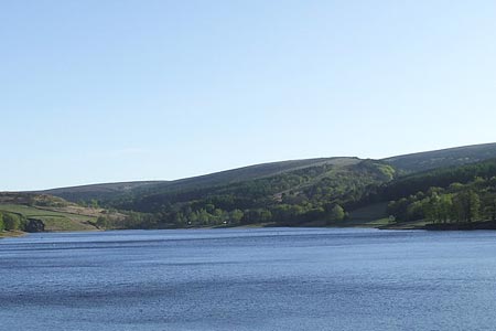 Errwood Reservoir in the Goyt Valley