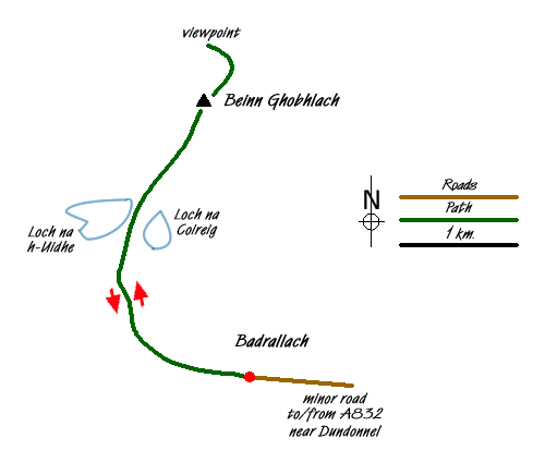 Route Map - Walk 1018