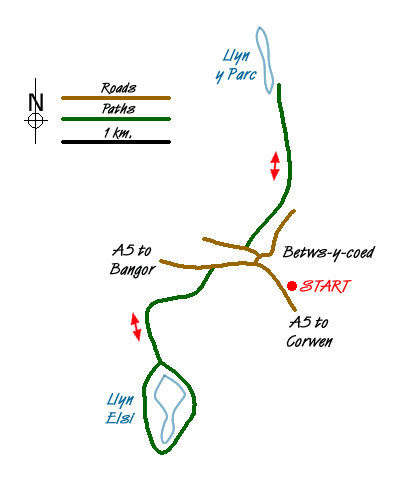 Walk 1037 Route Map