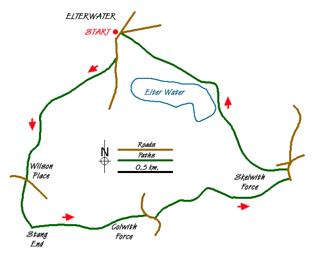 Walk 1059 Route Map