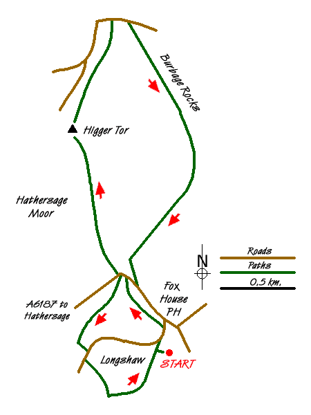 Walk 1093 Route Map