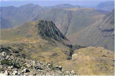 Photo from the walk - Scafell Pike from Seathwaite via Corridor Route