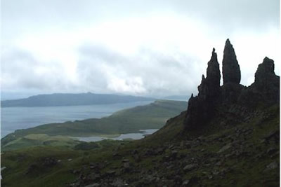 Photo from the walk - The Storr Sanctuary from Loch Leathen