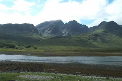 Blaven from the shores of Loch Slapin