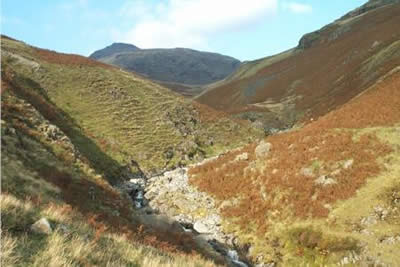 The valley containing Over beck is a pleasant walk