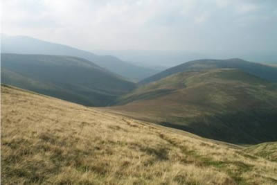 A view towards Meal Fell from Little Sca Fell