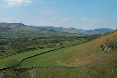 Photo from the walk - Blencathra via Hall's Fell ridge from Scales Farm