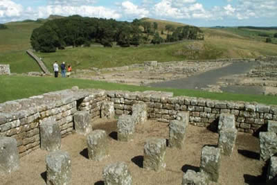 Extensive remains of Roman Occupation at Housesteads