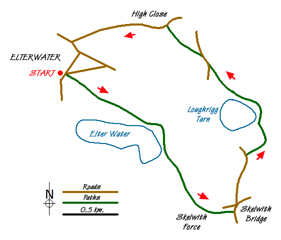 Route Map - Walk 1141