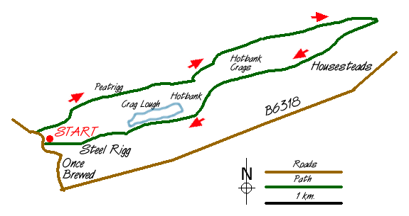 Route Map - Walk 1198
