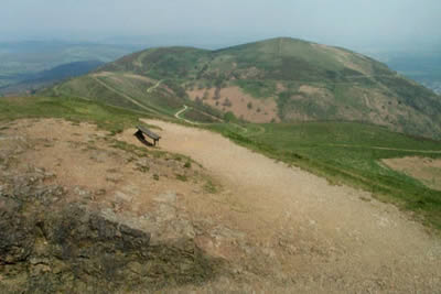 North Hill seen here from the Worcestershire Beacon