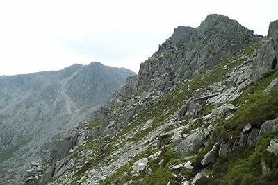 South peak of Tryfan
