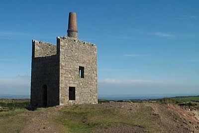 Ding Dong mine lies on moors north of Penzance