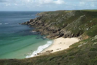 Photo from the walk - Land's End & Sennen Cove from Porthcurno