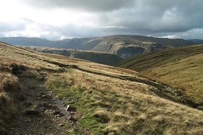 Descent from Grisedale Tarn to Dunmail Raise